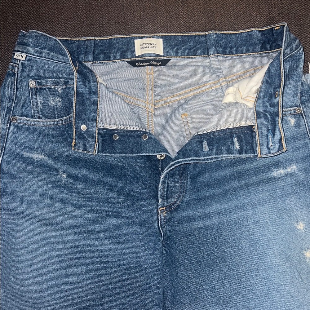 Citizens Of Humanity High Rise Blue Jeans